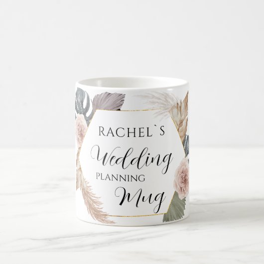 Personalisierbar- Wedding-Planning-Mug    Koffiemok (Center)