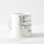 Personalisierbar- Wedding-Planning-Mug  Koffiemok (Voorkant links)