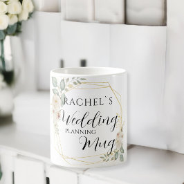 Personalisierbar- Wedding-Planning-Mug  Koffiemok