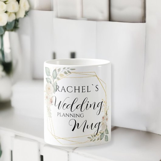 Personalisierbar- Wedding-Planning-Mug  Koffiemok