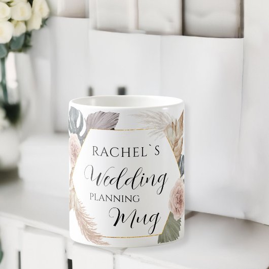 Personalisierbar- Wedding-Planning-Mug    Koffiemok