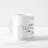 Personalisierbar- Wedding-Planning-Mug Koffiemok (Voorkant links)