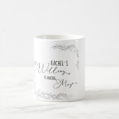 Personalisierbar- Wedding-Planning-Mug Koffiemok (Center)