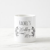 Personalisierbar- Wedding-Planning-Mug Koffiemok (Center)