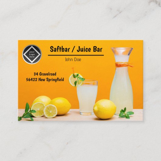 Personalisierbare gewerbliche visitekaartje (Voorkant)