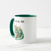 Personalisierbare "I love Dragons & Books" Mok (Voorkant links)