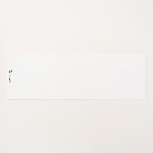 Personalisierbare Yogamatte mit Blumen- Design Yogamat (Achterkant (horizontaal))