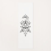 Personalisierbare Yogamatte mit Blumen- Design Yogamat (Voorkant)