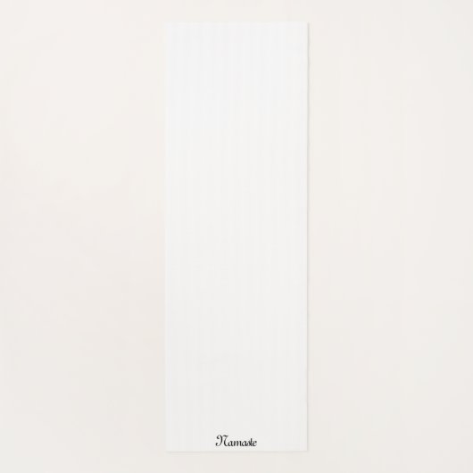 Personalisierbare Yogamatte mit Blumen- Design Yogamat (Achterkant)