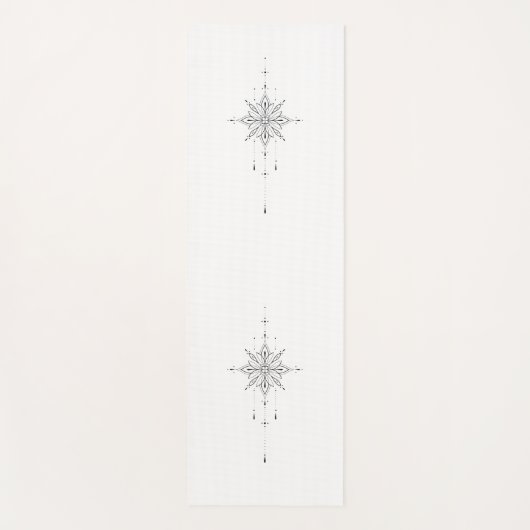 Personalisierbare Yogamatte mit Mandala-Design Yogamat (Voorkant)