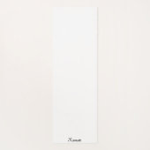 Personalisierbare Yogamatte mit Mandala-Design Yogamat (Achterkant)