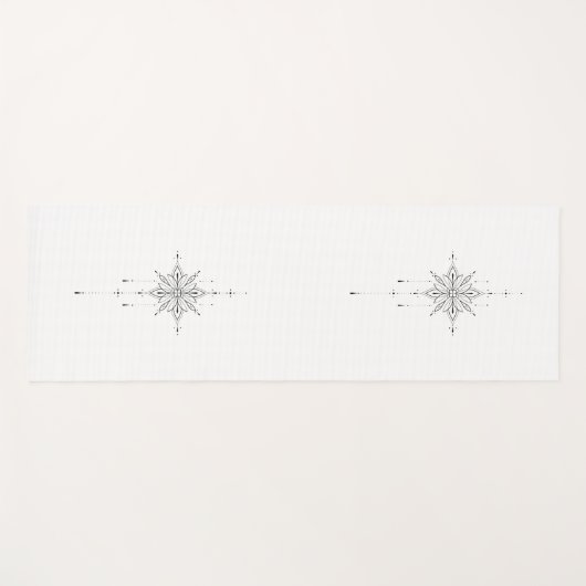 Personalisierbare Yogamatte mit Mandala-Design Yogamat (Voorkant (horizontaal))