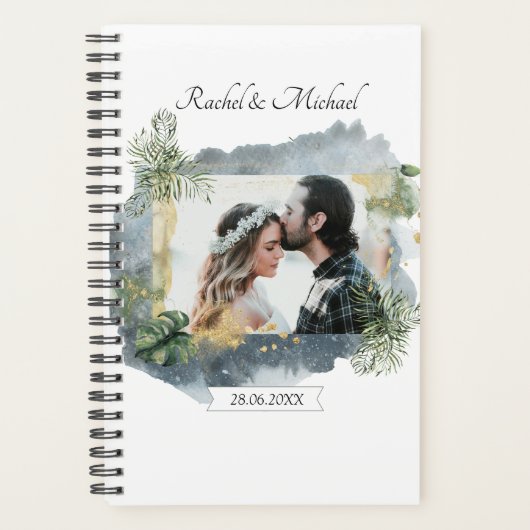 Personalisierbarer Foto Hochzeit Planner (Voorkant)