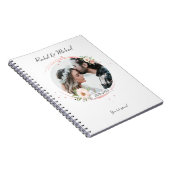 Personalisierbarer Foto Hochzeits Notitieboek (Rechterzijde)