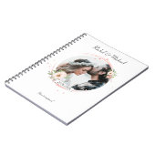 Personalisierbarer Foto Hochzeits Notitieboek (Linkerzijde)