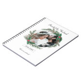 Personalisierbarer Hochzeit Foto Notitieboek (Linkerzijde)