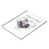 Personalisierbarer Hochzeit Foto Notitieboek (Linkerzijde)