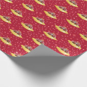 personalisierbares Weihnachtsgeschenkpapier Cadeaupapier (Hoek)