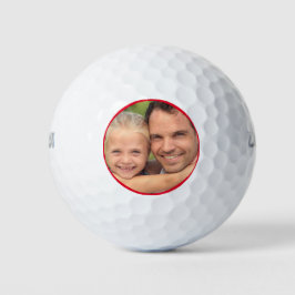personalisiert Foto Golfballen