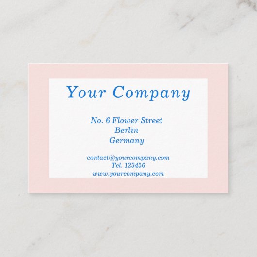 Personalisierte Abstrakter Sonnenschein Visitekaartje (Achterkant)