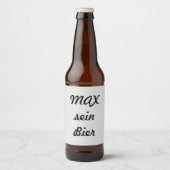 personalisierte bier etiket (Voorkant)