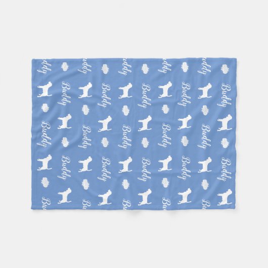 Personalisierte Decke für Beagle Freunde Fleece Deken (Voorkant (Horizontaal))