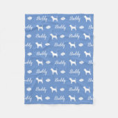 Personalisierte Decke für Beagle Freunde Fleece Deken (Voorkant)