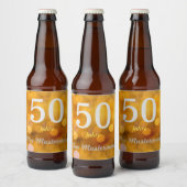 personalisierte Geburtstag Bier Etiket (Flessen)