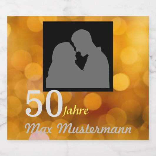 personalisierte Geburtstag Bier Etiket (Enkel label)