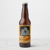 personalisierte Geburtstag Bier Etiket (Voorkant)