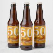 personalisierte Geburtstag bierflaschen etiketten (Flessen)