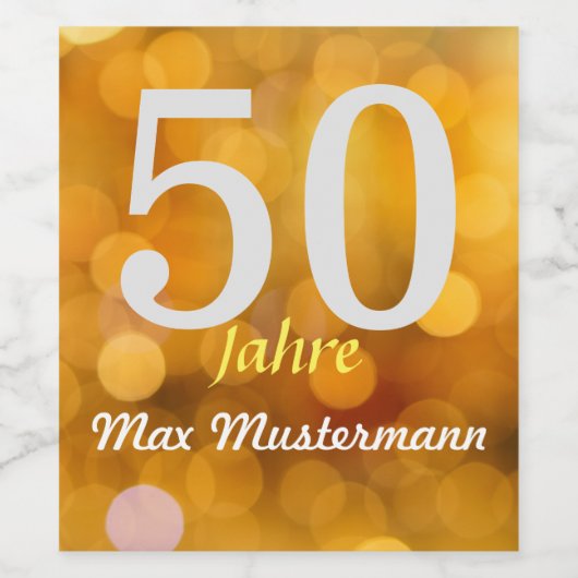 personalisierte Geburtstag Weinflaschen Etiketten (Enkel label)