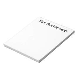 personalisierte notitieblok