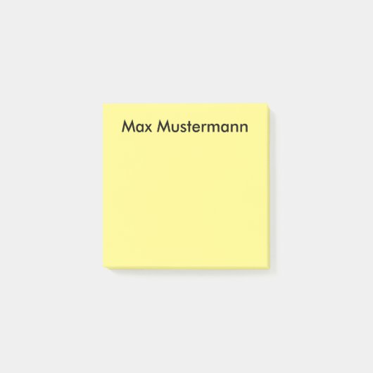 personalisierte post-it® notes (Voorkant)