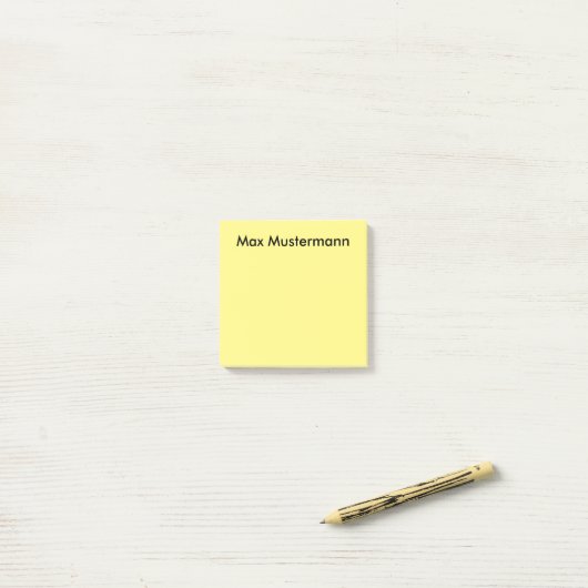 personalisierte post-it® notes (Op bureau)