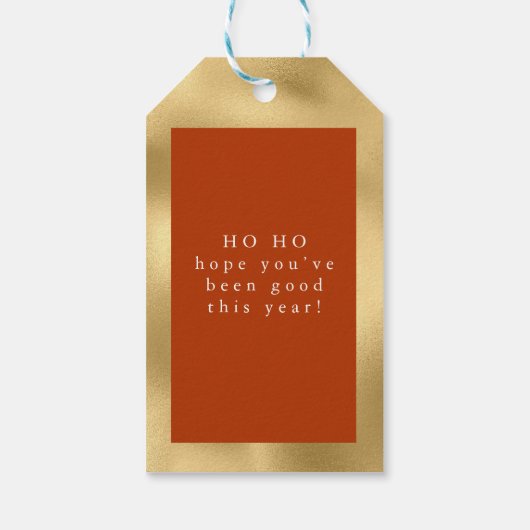 Personalisierte Weihnachts- Geschenkanhänger Cadeaulabel (Achterkant)