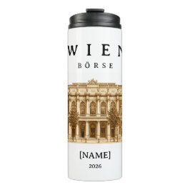 Personalisierte Wien Börse | Name & Jahr Thermosbeker