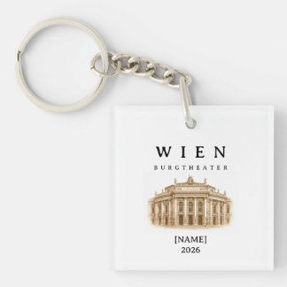 Personalisierte Wien Burgtheater | Name & Jahr Sleutelhanger