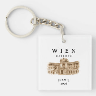 Personalisierte Wien Hofburg | Name & Jahr Sleutelhanger