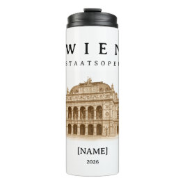 Personalisierte Wien Staatsoper | Name & Jahr Thermosbeker