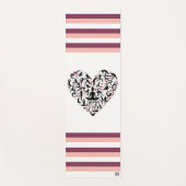 Personalisierte Yoga Matte mit Herz & Name Yogamat (Voorkant)