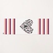 Personalisierte Yoga Matte mit Herz & Name Yogamat (Voorkant (horizontaal))