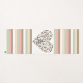 Personalisierte Yoga Matte mit Herz & Name Yogamat (Voorkant (horizontaal))