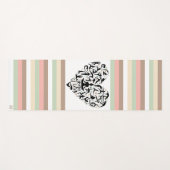 Personalisierte Yoga Matte mit Herz und Name Yogamat (Voorkant (horizontaal))