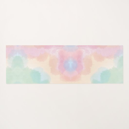 Personalisierte Yogamatte mit Herz & Wunschtext Yogamat (Achterkant (horizontaal))