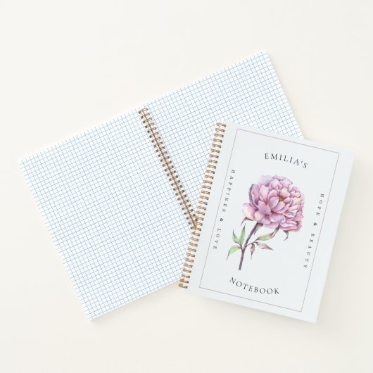 Personalisierter Notizblock mit Hardcover Notitieboek (Binnen)