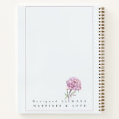 Personalisierter Notizblock mit Hardcover Notitieboek (Achterkant)