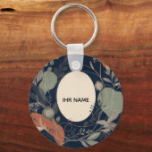Personalisierter Schlüsselanhänger – Botanical Nam Sleutelhanger (Voorkant)