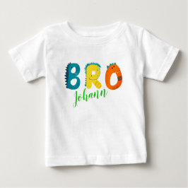 Personalisiertes BRO Baby T-shirt
