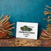 Personalistisch leger vertrekt fotoplaat (Zijkant)